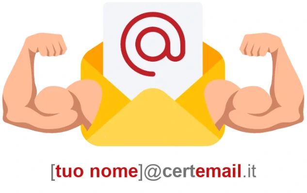 Casella PEC professionale certemail